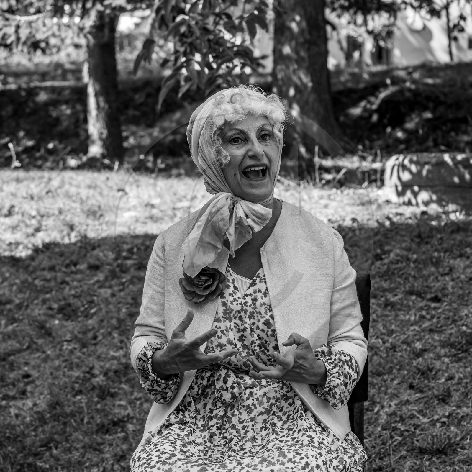 21 aout 2024 : Performance théâtrale d'Annette Chapon