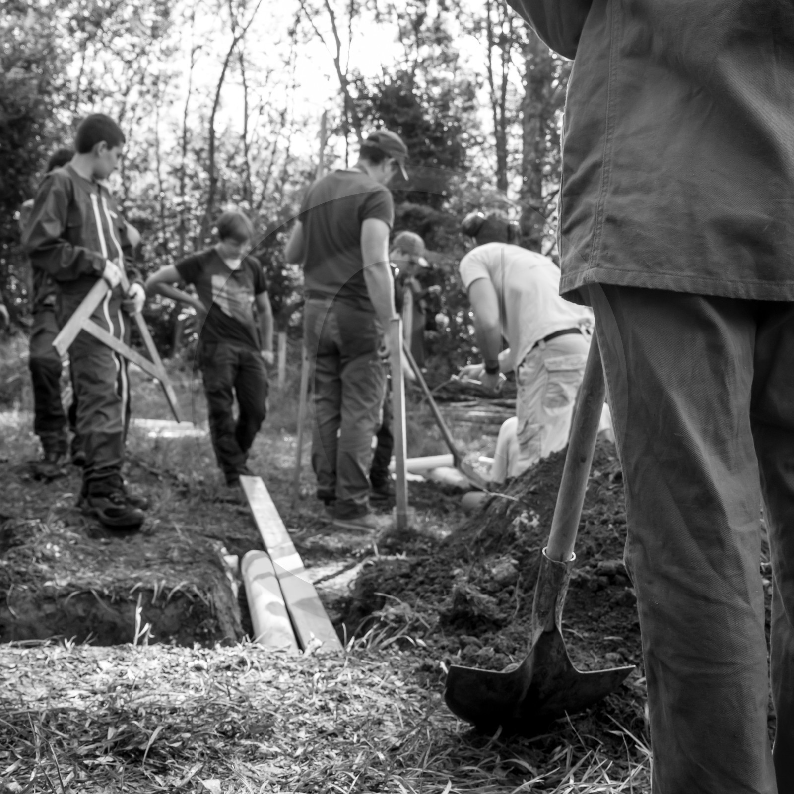 Construction de bacs surélevés