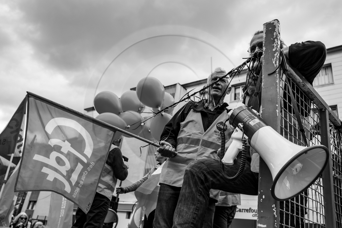 1er mai 2023 : manifestation à Gap (Hautes-Alpes)