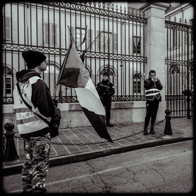 Manifestation à Gap le 10 décembre 2019.