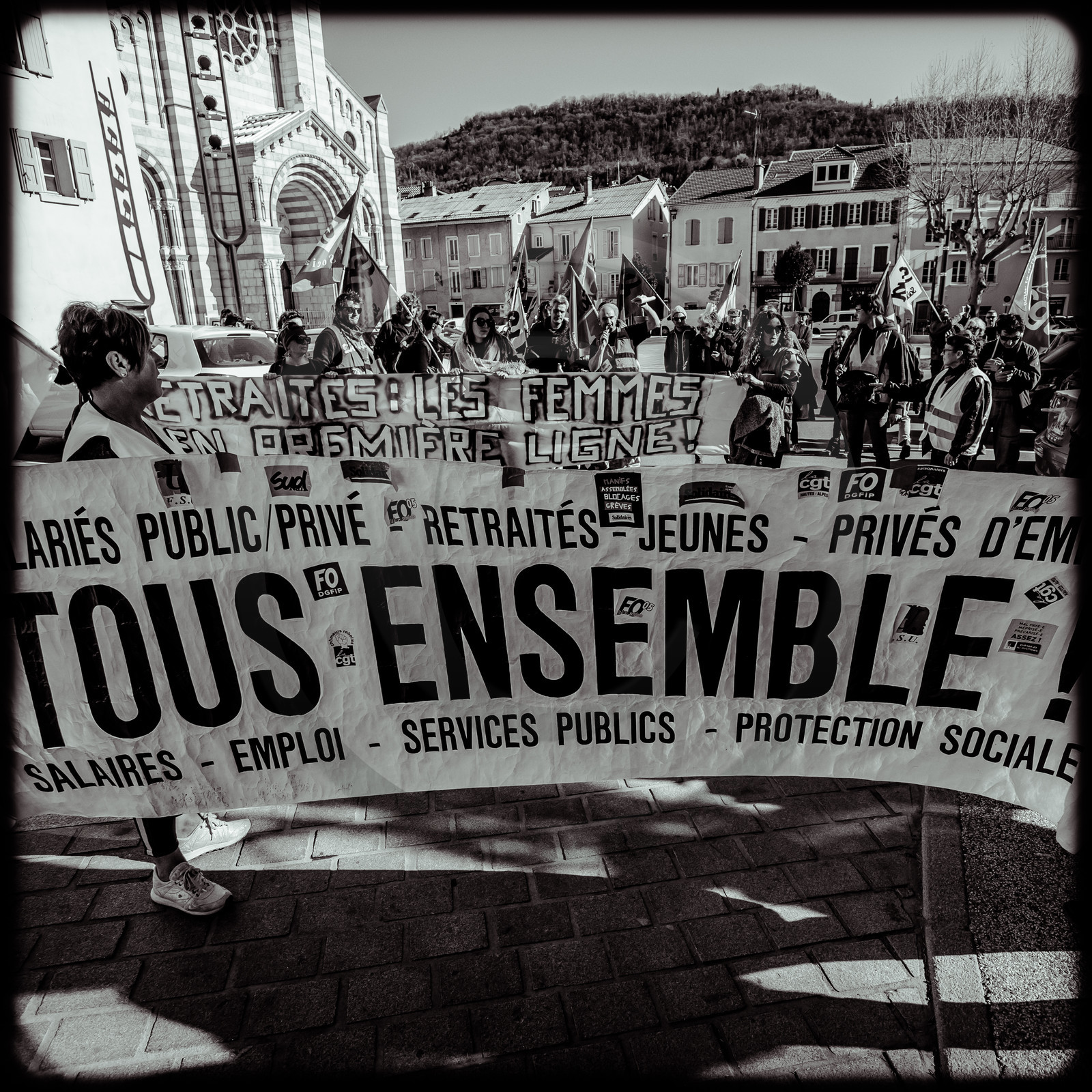 Manifestation pour la défense des retraites - Gap - 20 février 2020