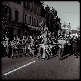 Manifestation à Gap le 10 décembre 2019.
