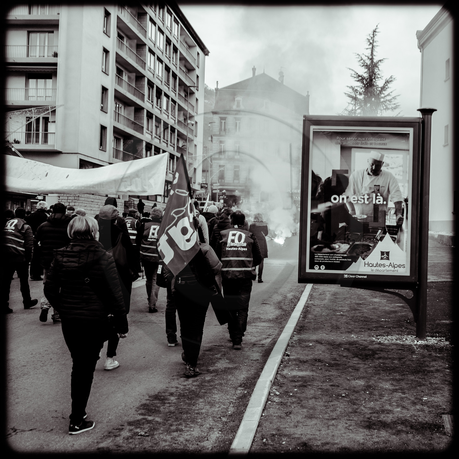 Manifestation à Gap le 24 janvier 2020