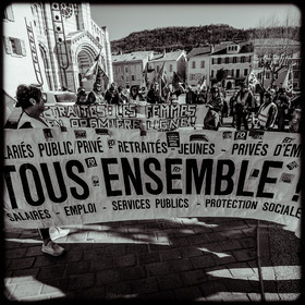 Manifestation pour la défense des retraites - Gap - 20 février 2020