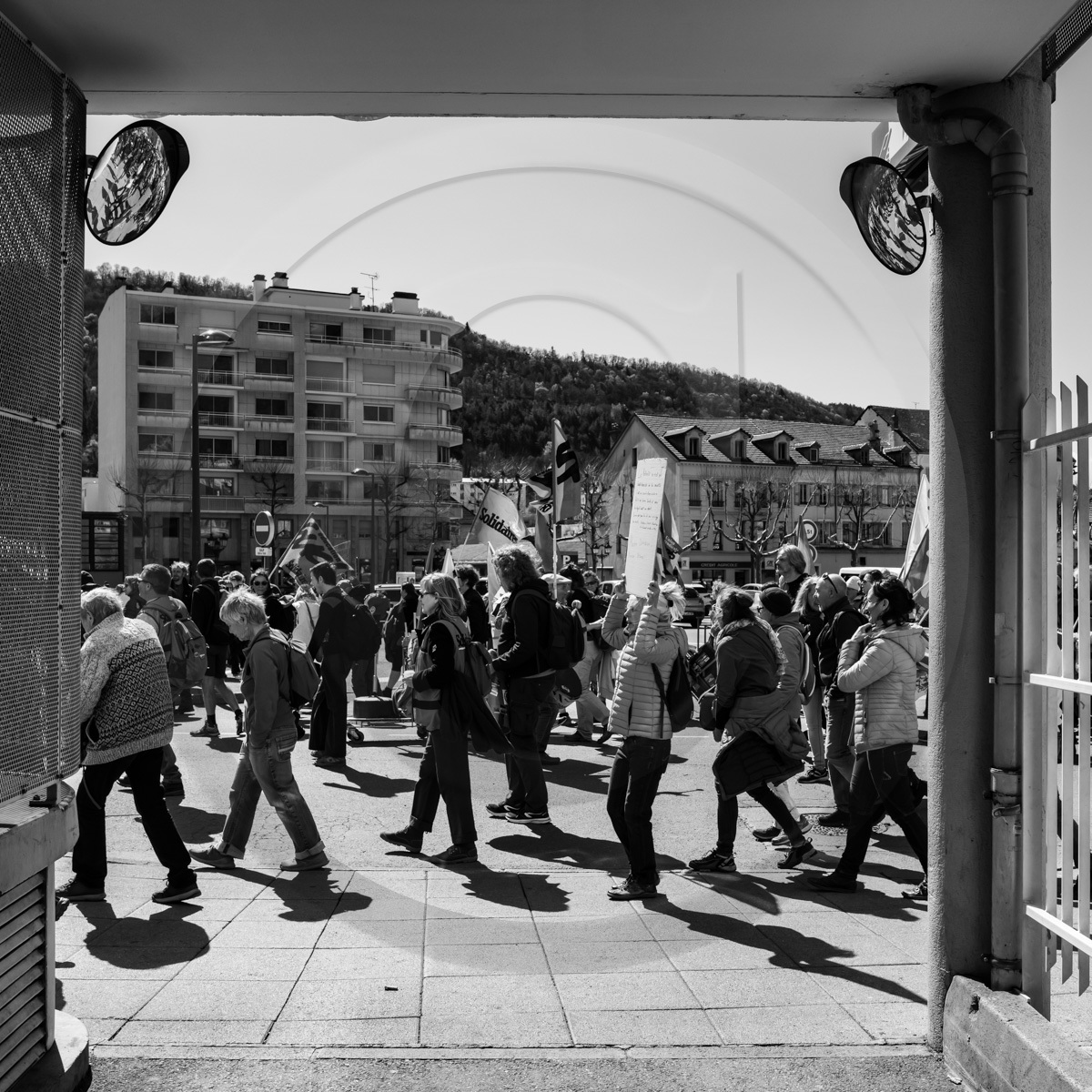 13 avril 2023 : Manifestation contre la réforme des retraites à Gap