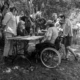 05 juillet 2023 : une cantine et des artistes