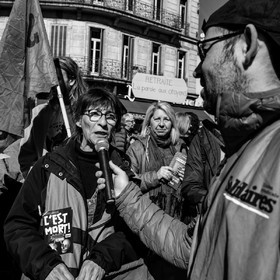 7 mars 2023 : Manifestation contre la réforme des retraites à Gap