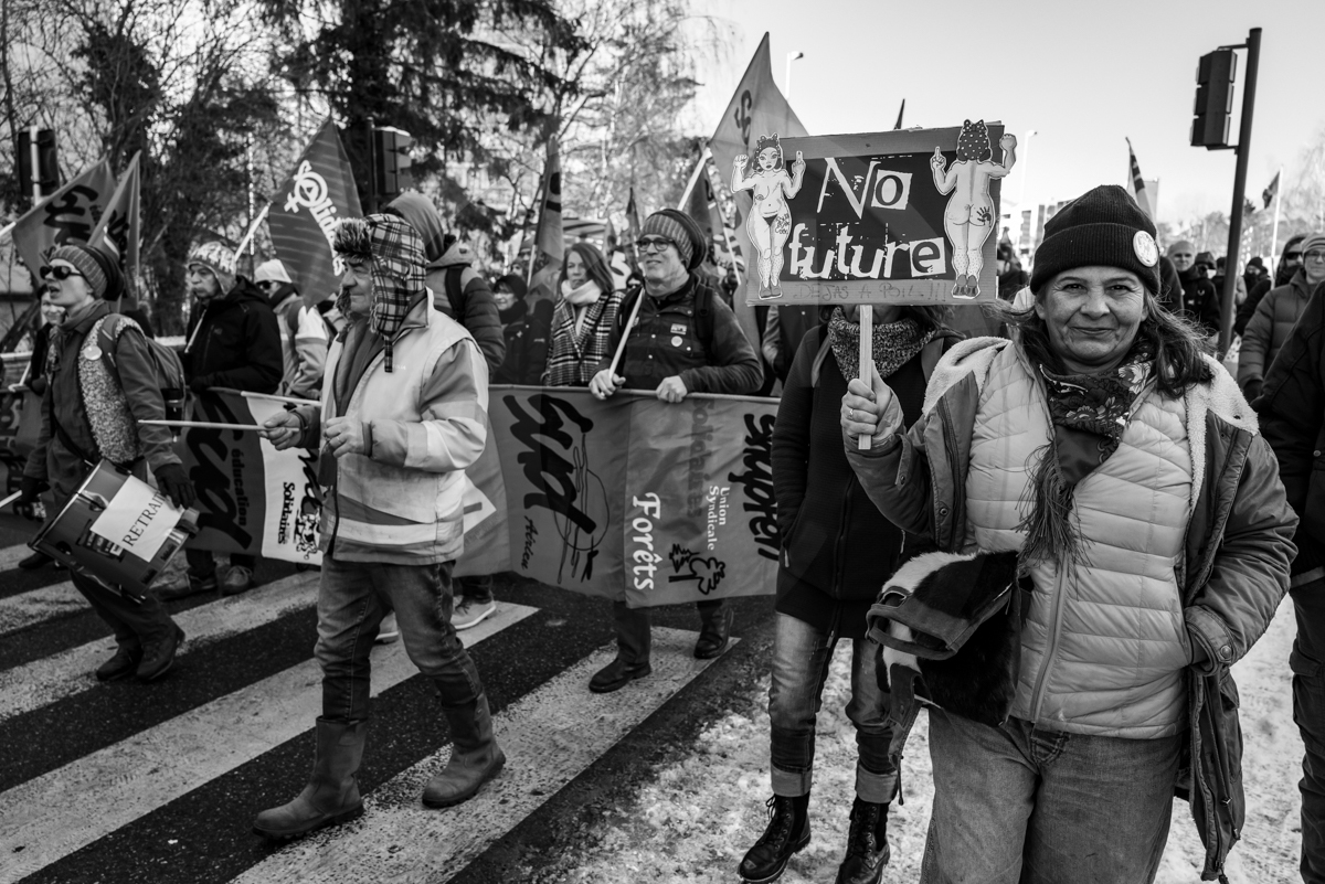 7 février 2023 : Défenses de retraites à Gap