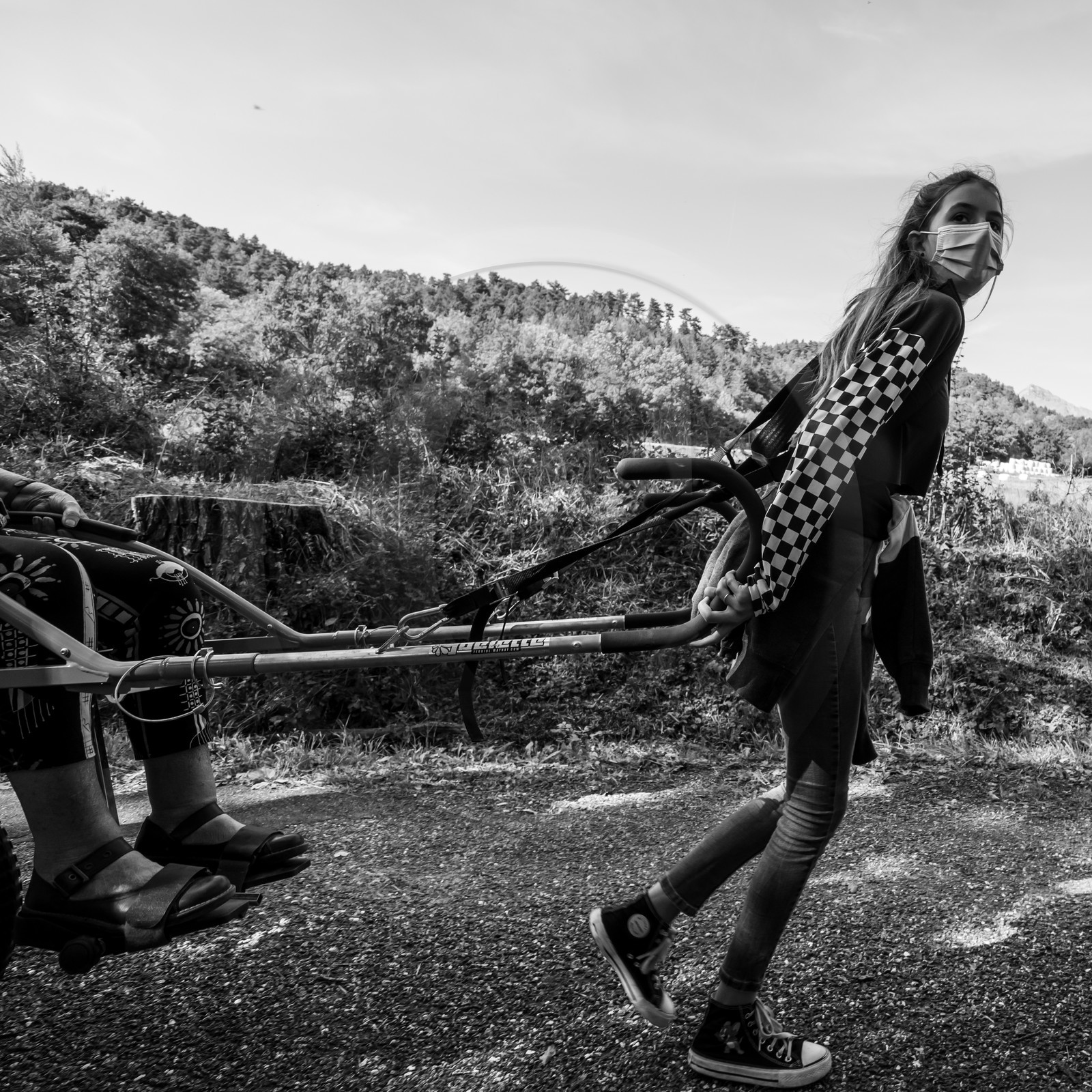 Promenade en joelette