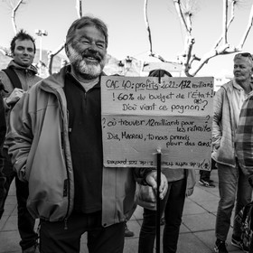16 février 2023 : Manifestation contre la réforme des retraites à Gap (Hautes-Alpes)