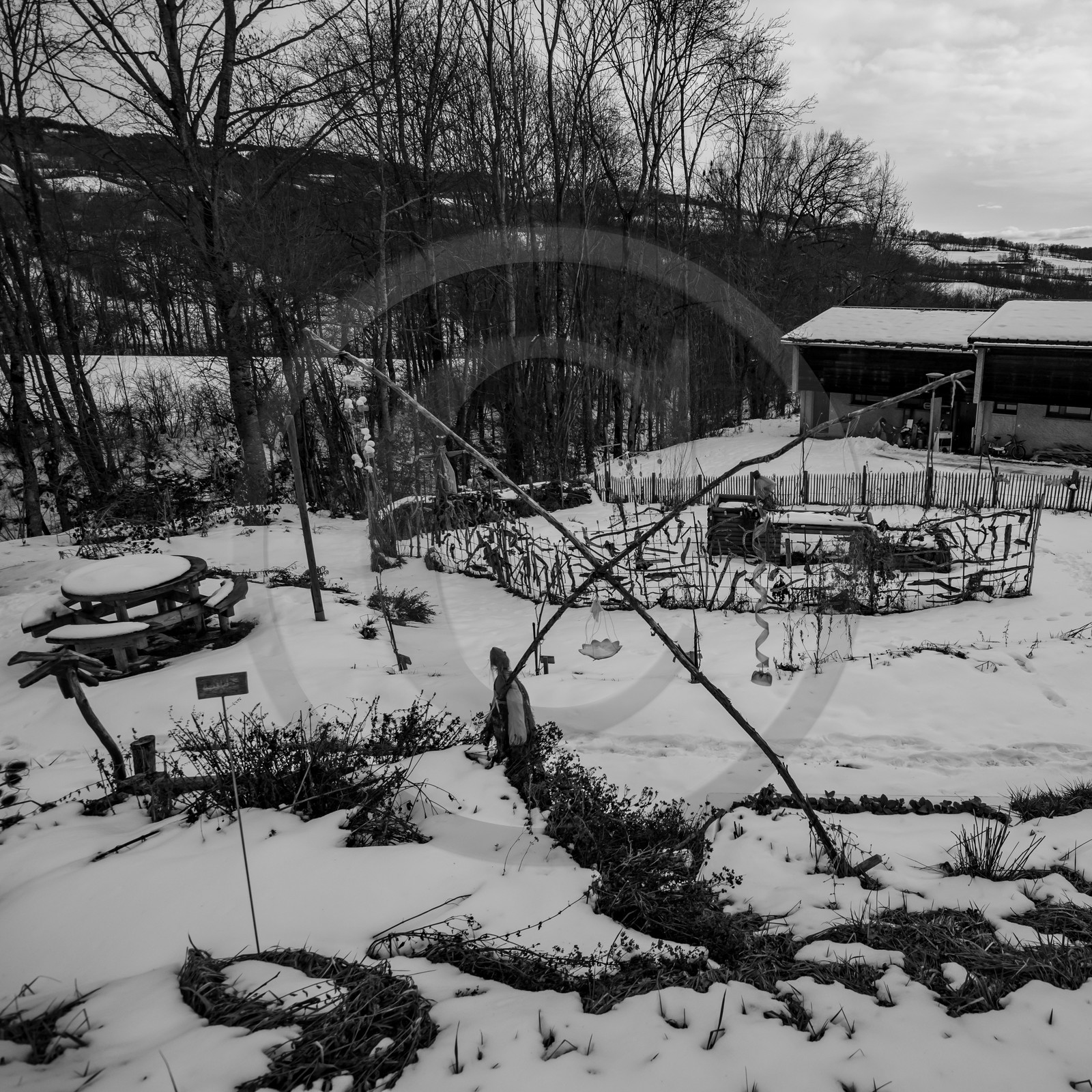 21 janvier 2021 : l'Ouort sous la neige