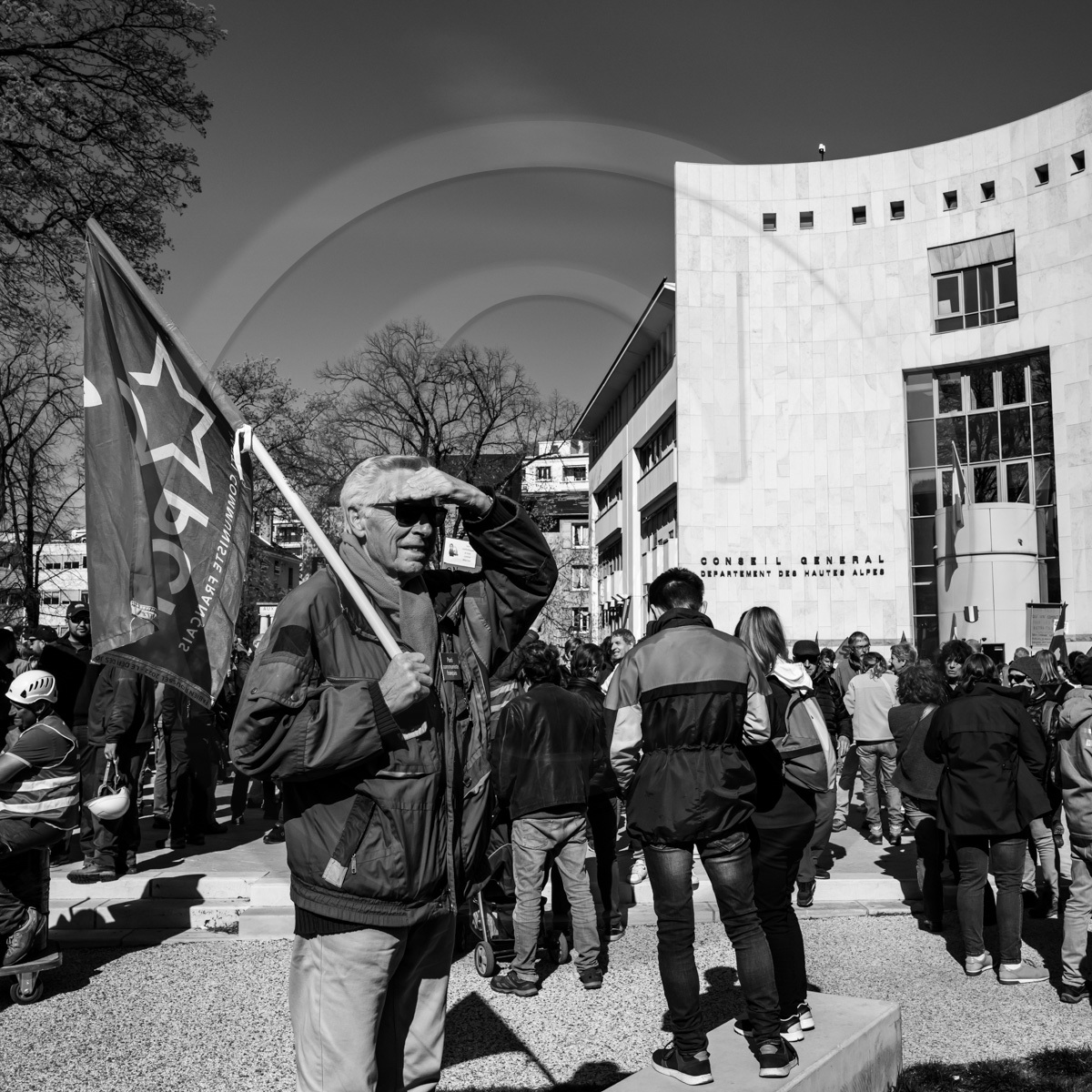 6 avril 2023 : Manifestation contre la réforme des retraites à Gap