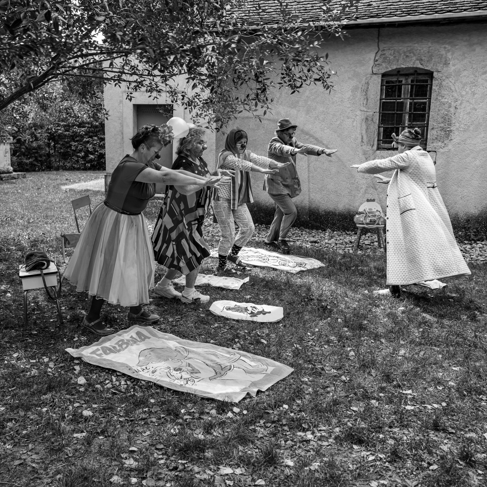 18 septembre 2024 : Des clowns à l'Ouort avec la compagnie Les nez'changent