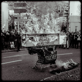 Manifestation à Gap le 09 janvier 2020