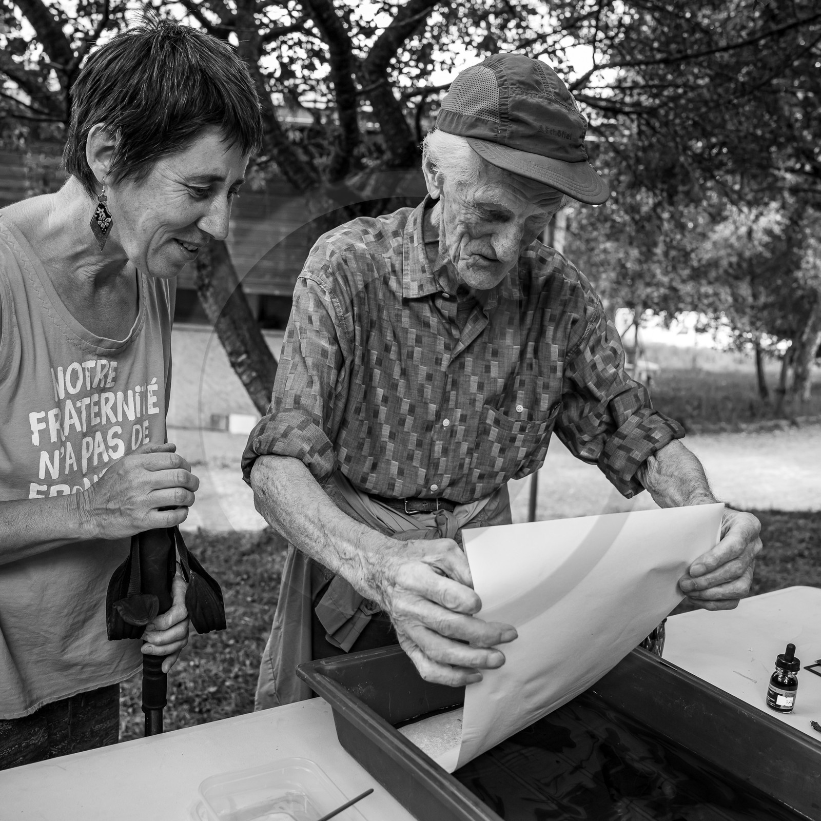 05 juillet 2023 : une cantine et des artistes