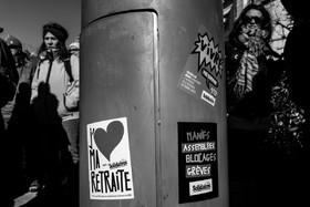 31 janvier 2023 : Manifestation contre la réforme des retraites. Plus de 4000 personnes dans les rues de Gap (Hautes-Alpes).