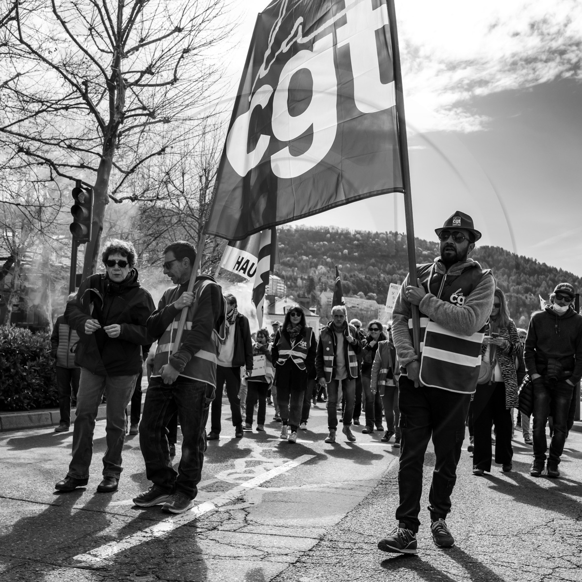 6 avril 2023 : Manifestation contre la réforme des retraites à Gap