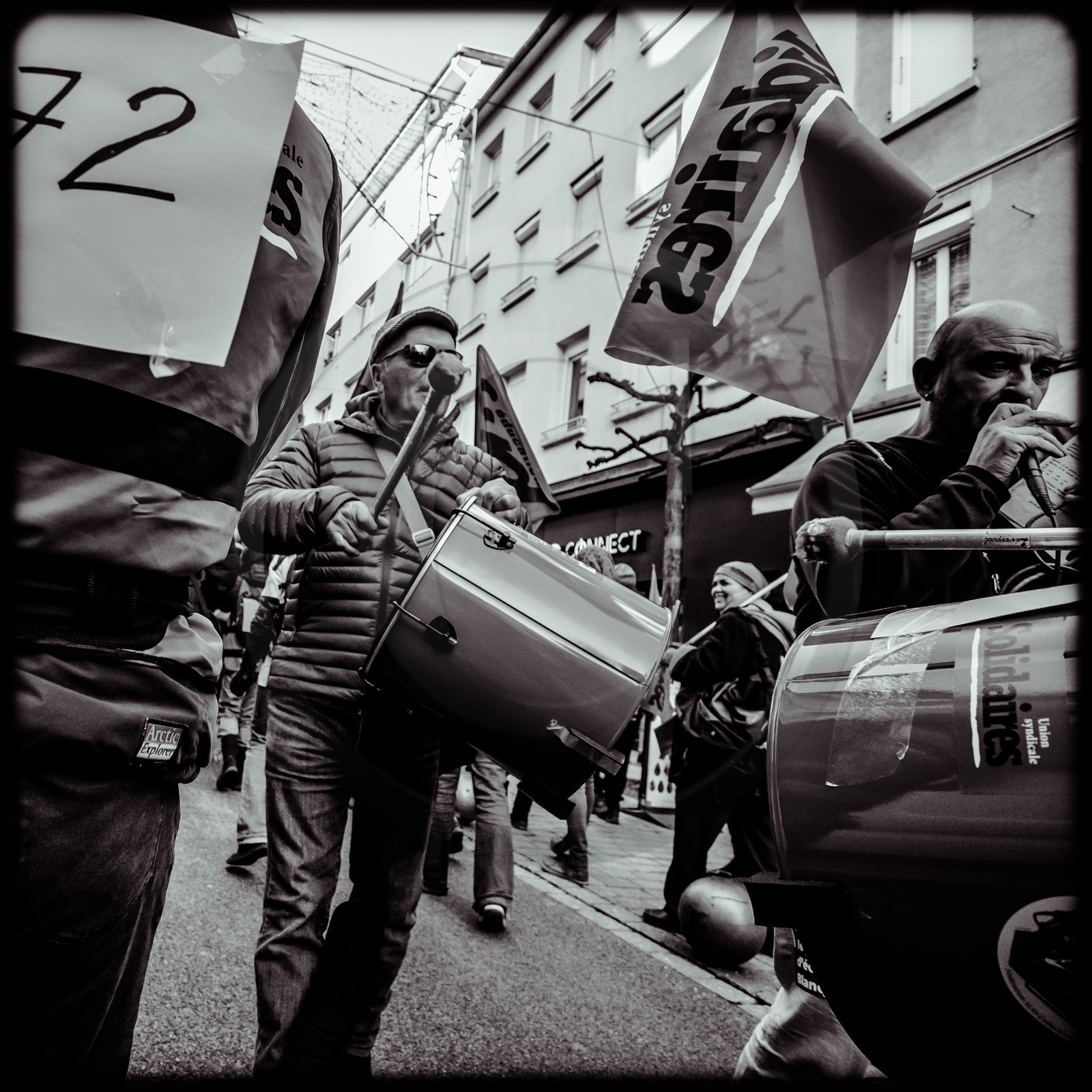 Manifestation à Gap le 12 décembre 2019.