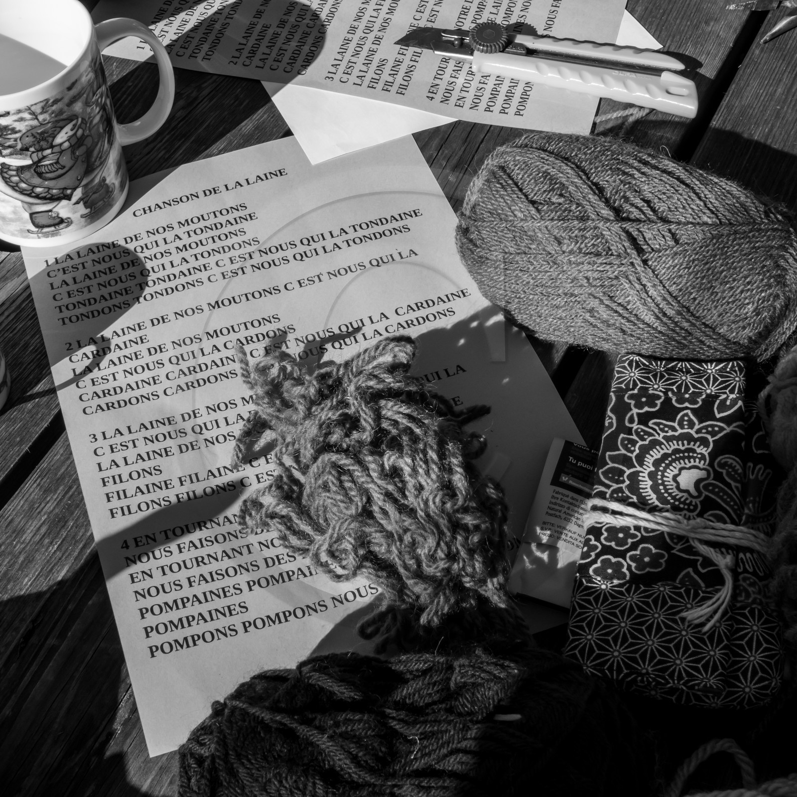 06 octobre 2021 : des contes et des pompons