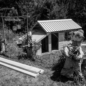 Construction d'une cabane