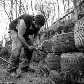 Permaculture - Construction d'une serre bioclimatique semi-enterrée