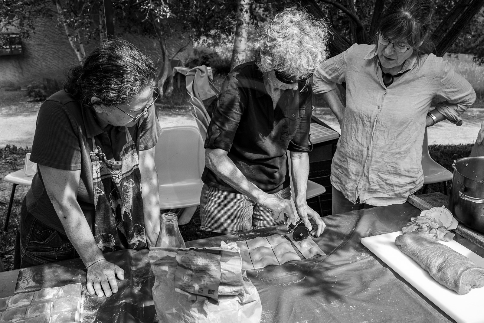 05 juillet 2023 : une cantine et des artistes