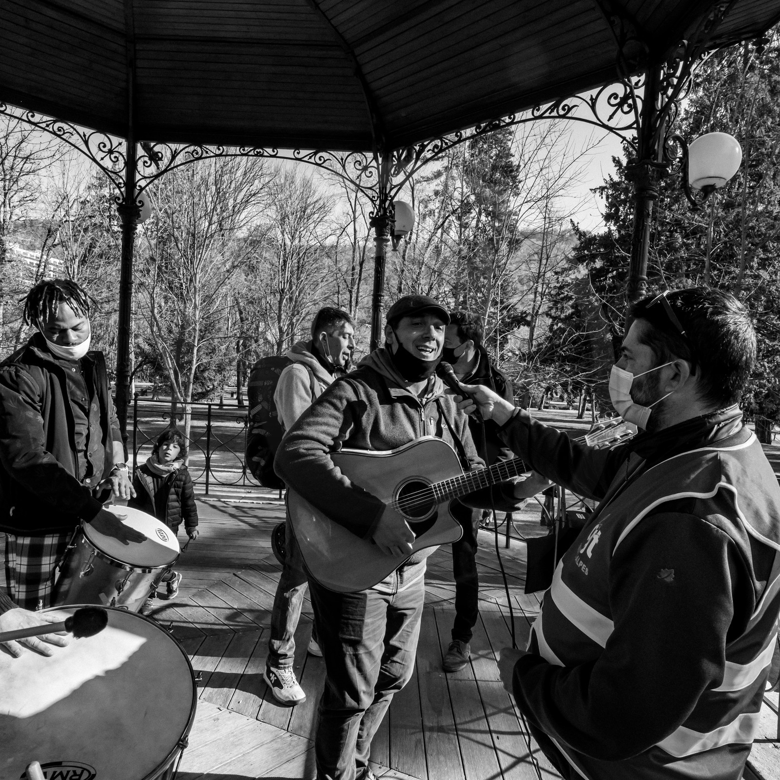 21 mars 2021 - Gap - Mobilisation pour la réouverture des lieux culturels