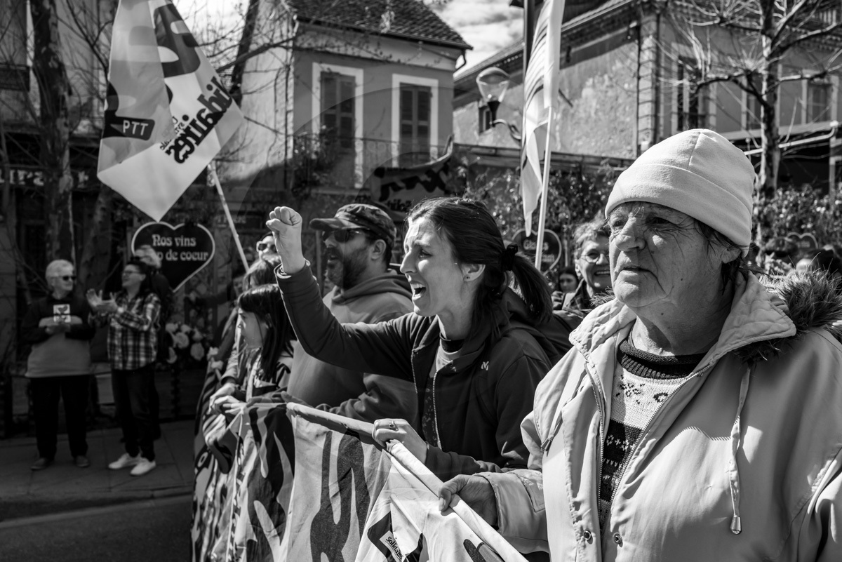 6 avril 2023 : Manifestation contre la réforme des retraites à Gap