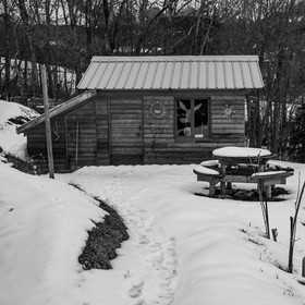 21 janvier 2021 : l'Ouort sous la neige