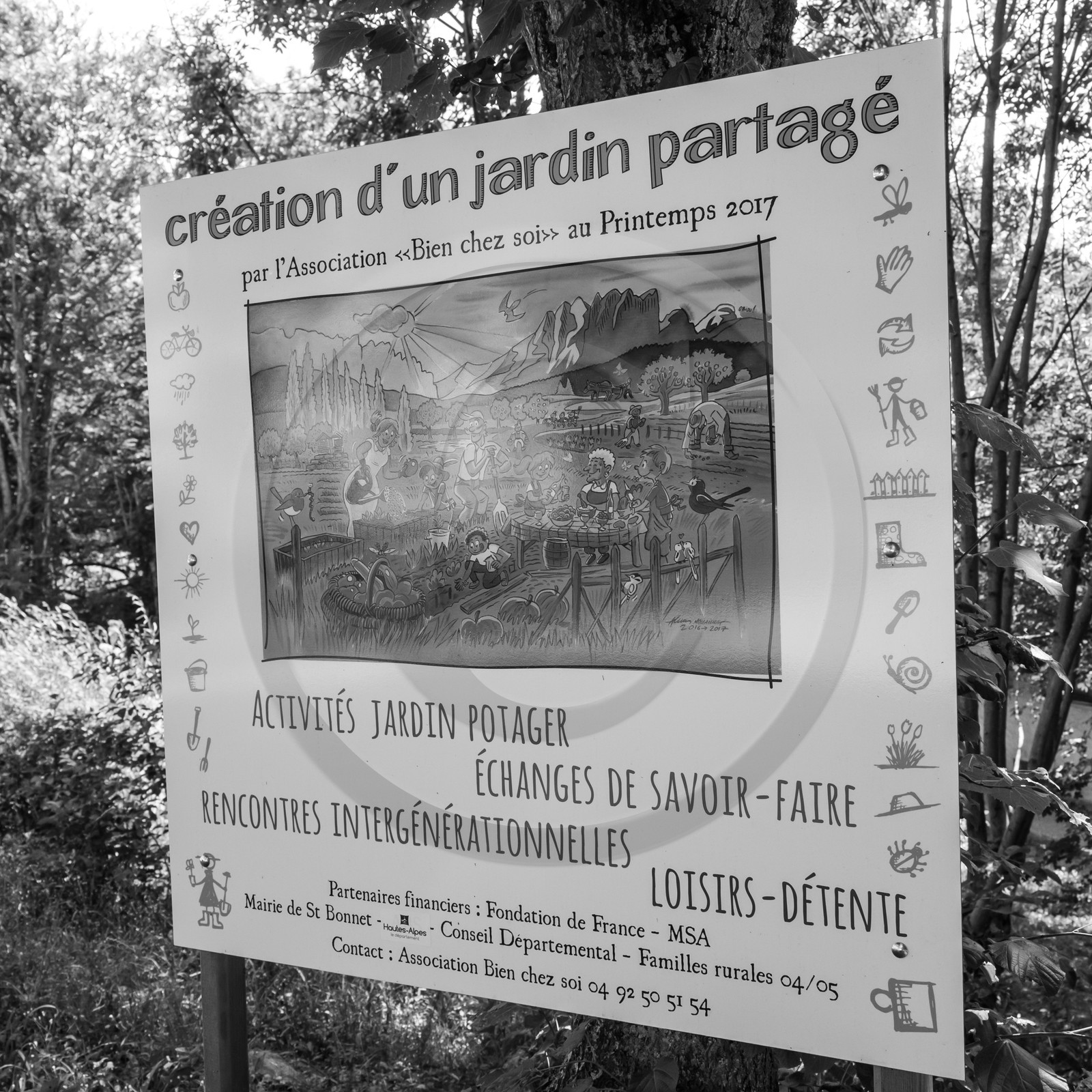 18 07 2017 - La crèche de Saint-Bonnet