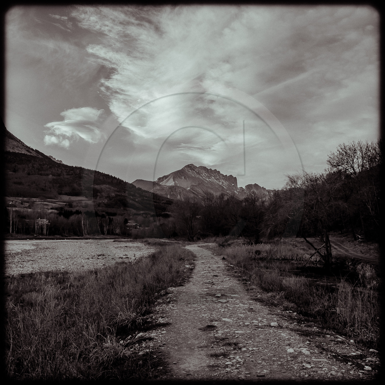 Berges du Drac à Saint Bonnet en Champsaur