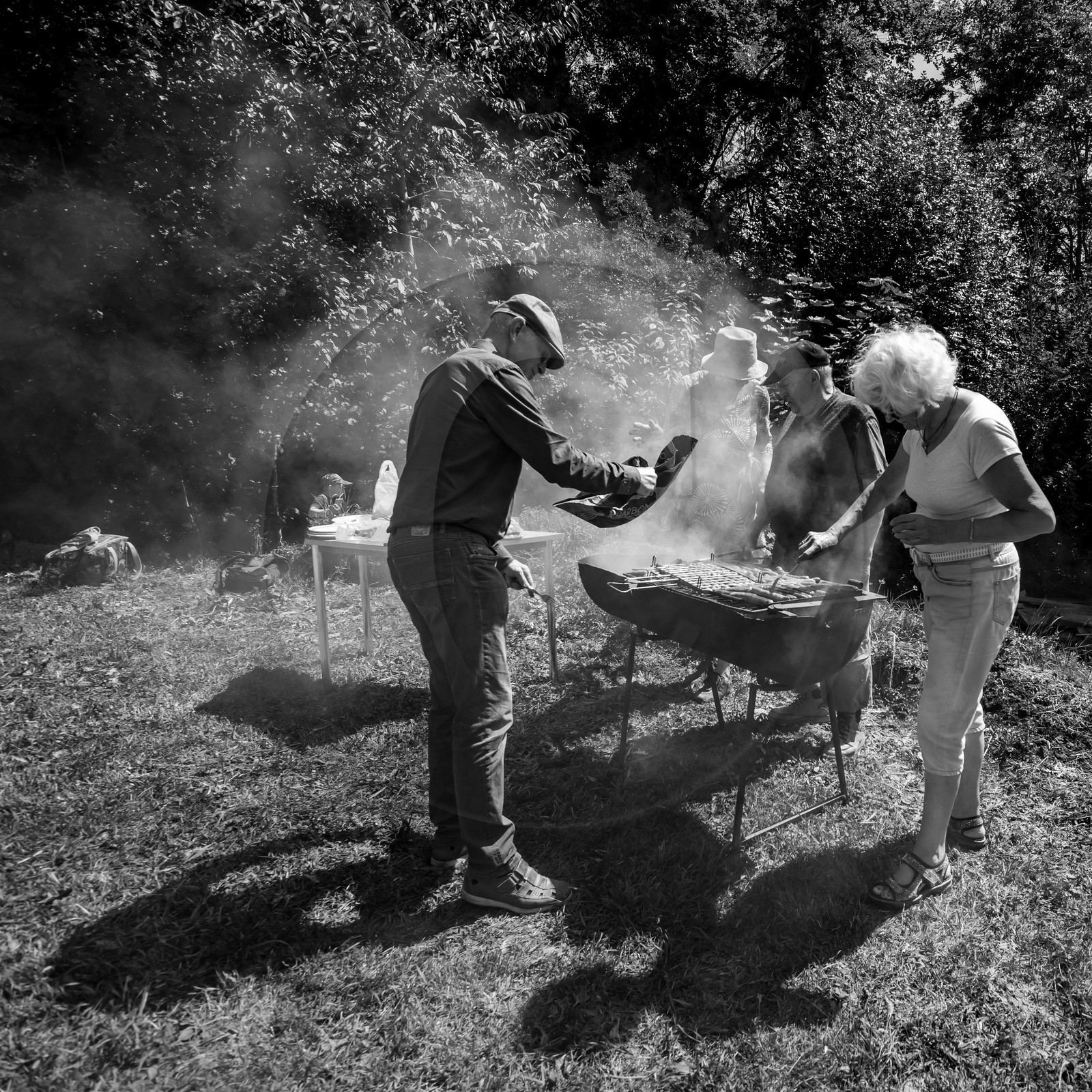 18 août 2021 : un barbecue avec l'APF