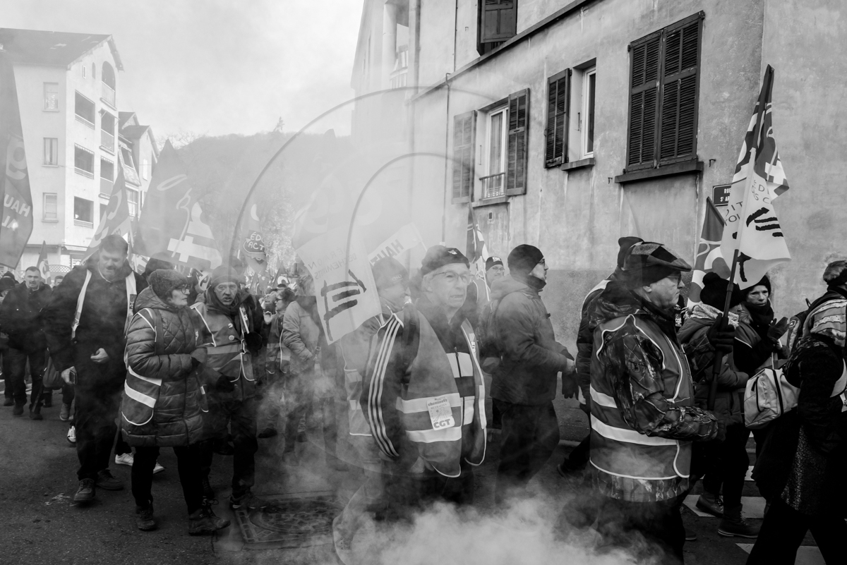 19 janvier 2023 : Manifestation pour le défense des retraites à Gap