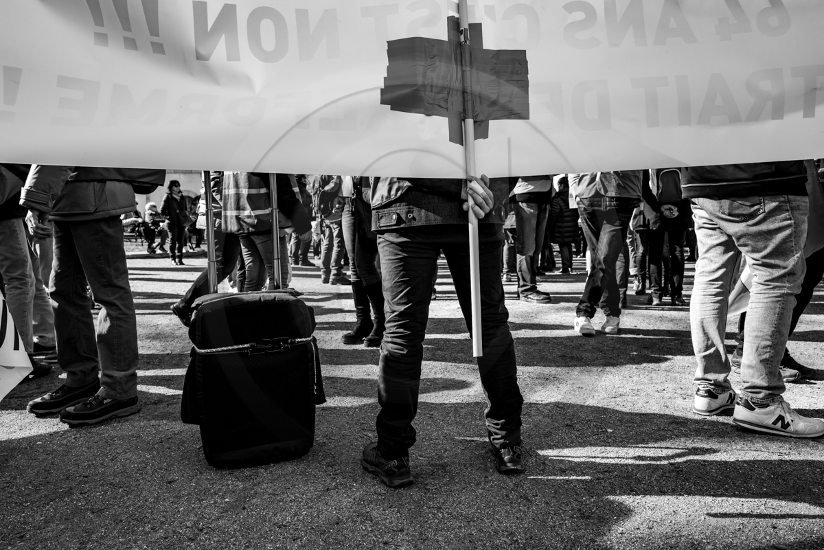 16 mars 2023 : Manifestation contre la réforme des retraites à Gap