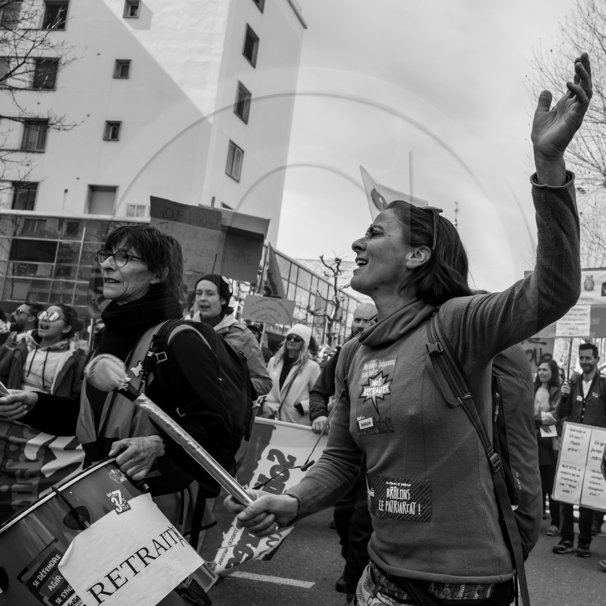 28 mars 2023 : Manifestation contre la réforme des retraites à Gap