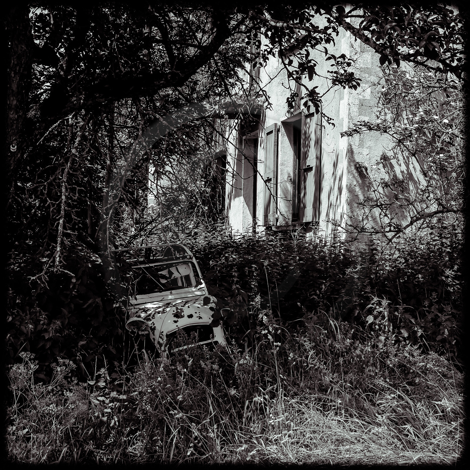 Une maison abandonnée à Saint-Julien-en-Champsaur