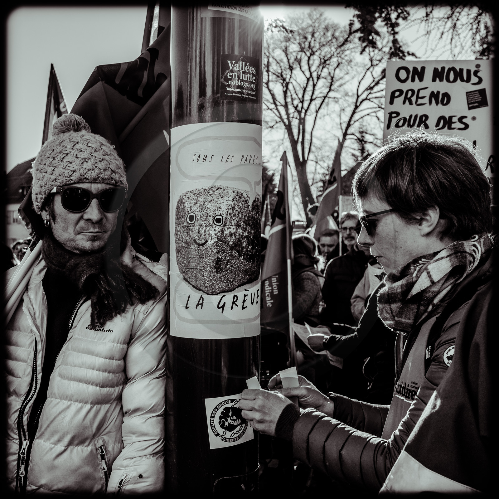 Manifestation à Gap le 09 janvier 2020