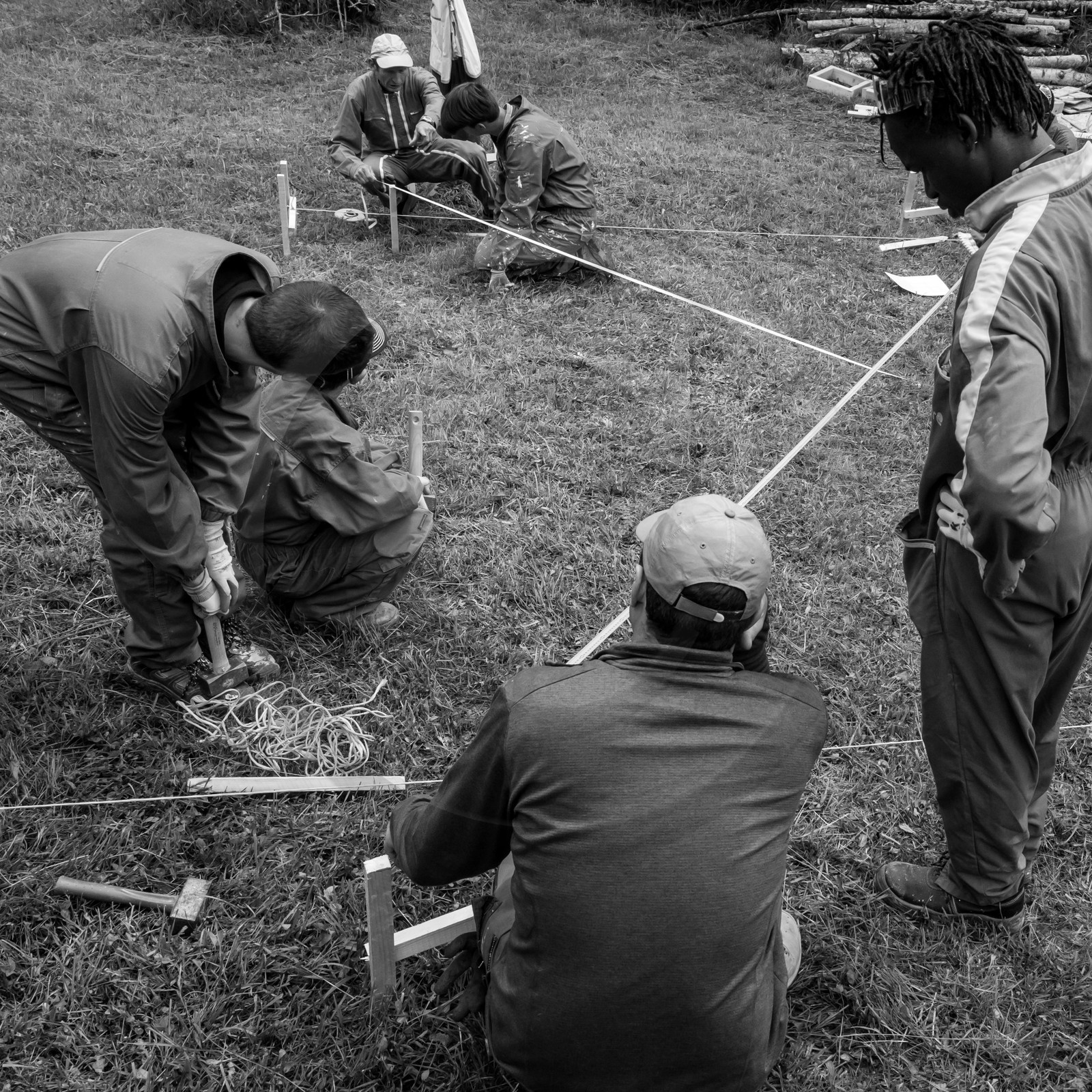 Construction de bacs surélevés