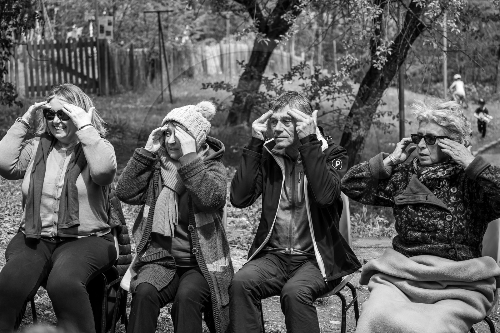 08 mai 2024 : Jeanne Alcaraz, cheffe de choeur, de retour à l'Ouort après la belle aventure 2023 où elle avait animé une chorale participative.