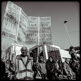 Manifestation pour la défense des retraites - Gap - 20 février 2020