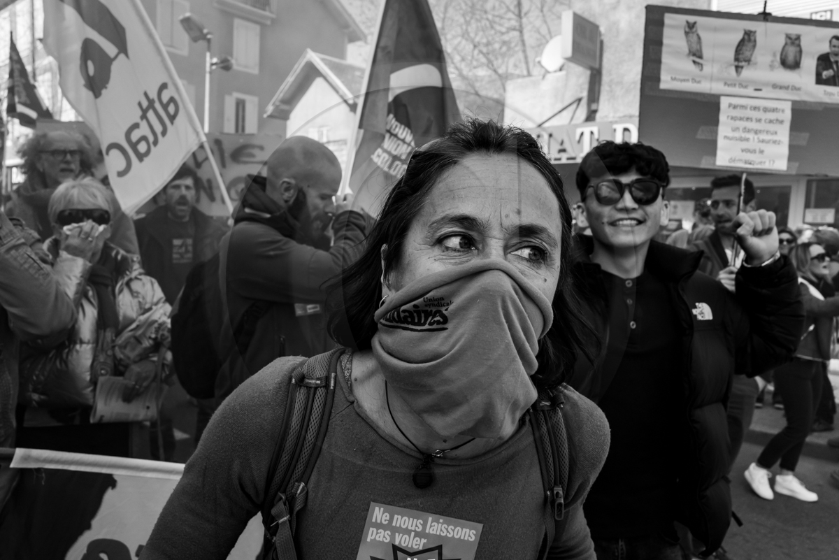 28 mars 2023 : Manifestation contre la réforme des retraites à Gap
