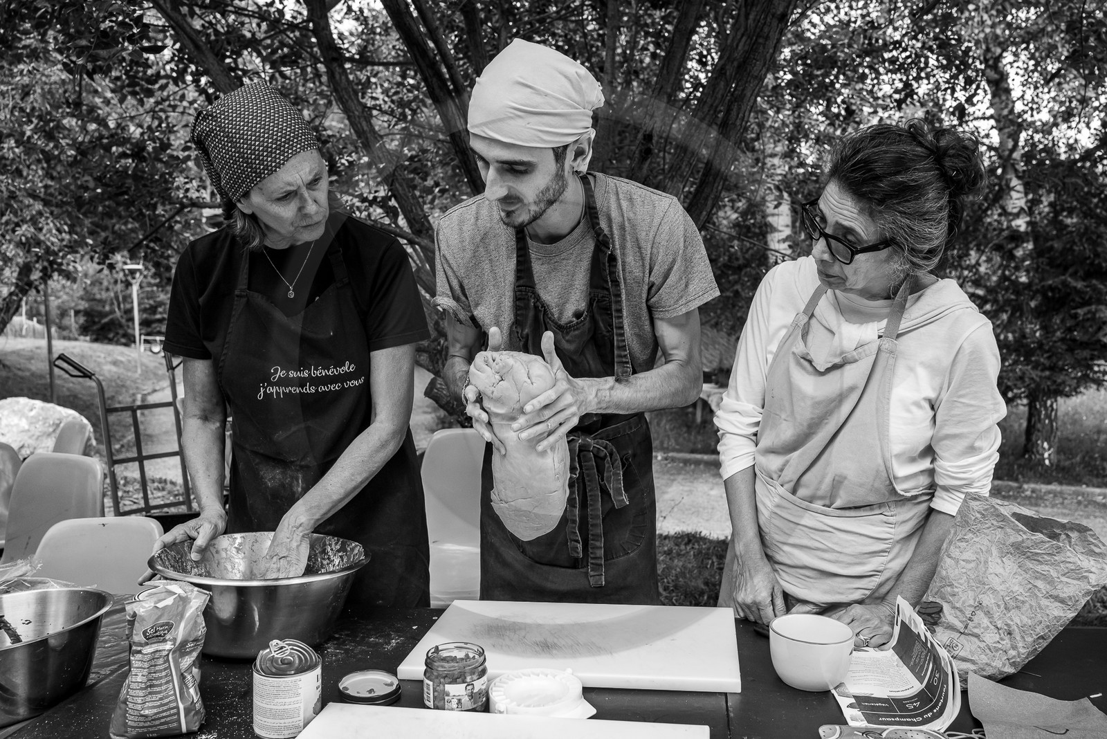 05 juillet 2023 : une cantine et des artistes