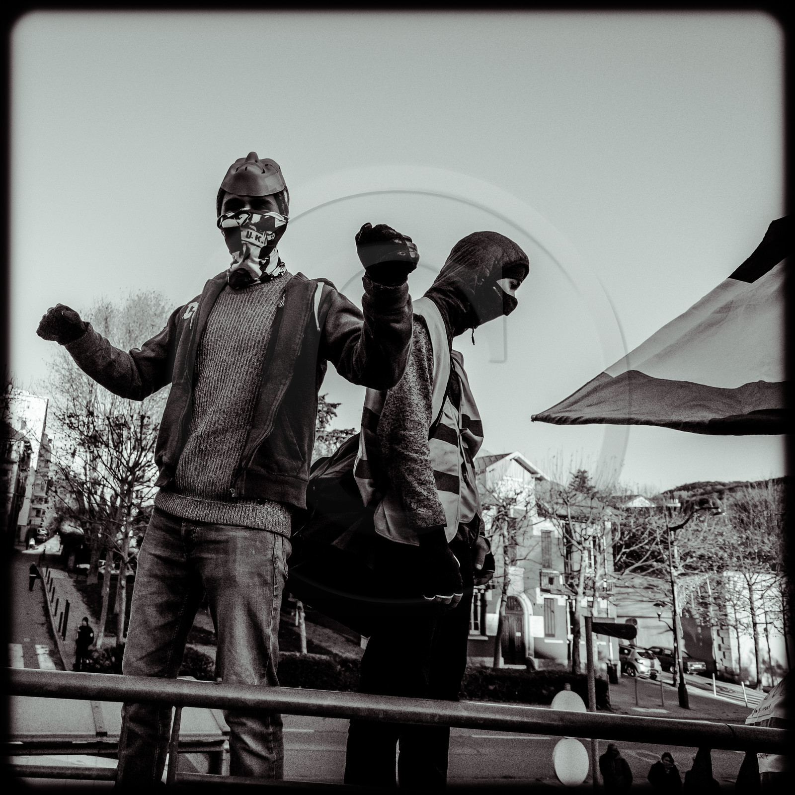 Manifestation à Gap le 10 décembre 2019.