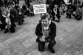 11 février 2023 : Manifestation contre la réforme des retraites à Gap (Hautes-Alpes)