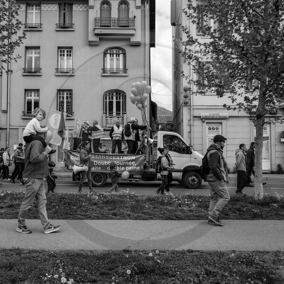 1er mai 2023 : manifestation à Gap (Hautes-Alpes)