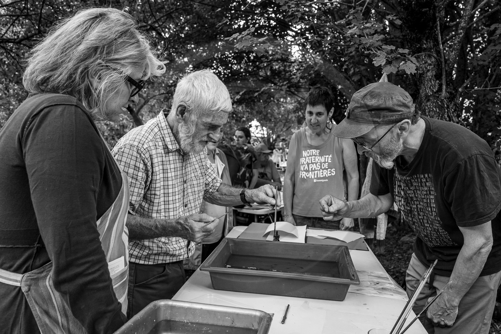 05 juillet 2023 : une cantine et des artistes