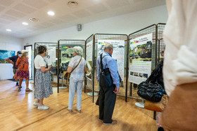 Vernissage de l'exposition Henri Bosco, le poète et les images de Liliane Marco à Lourmarin
